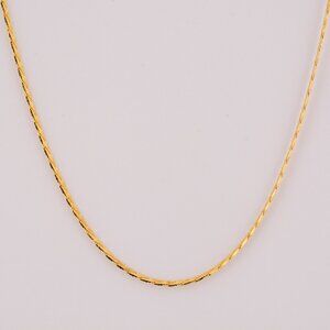 14K Yellow Gold Chain 18"